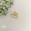 Thumbnail: 92.5 Silver simple and Cute CZ stones Vanki Ring - RCDS402