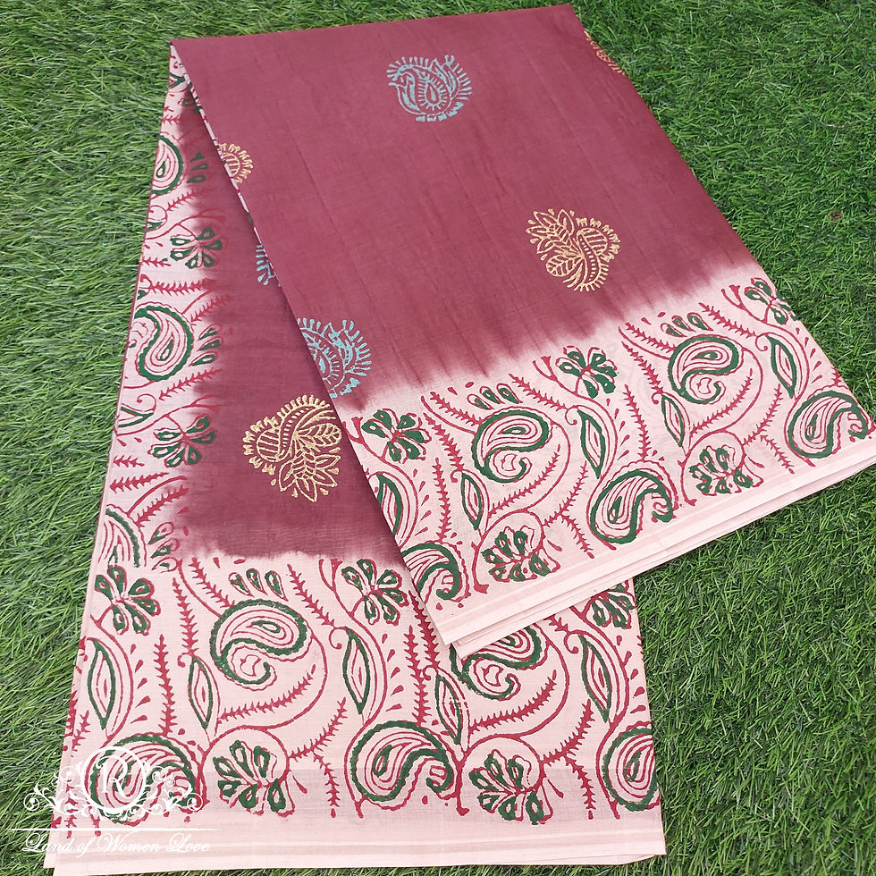 Thumbnail: Vasundara Cotton saree designs 