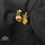 Thumbnail: 92.5 silver simple and Cute earrings - RC06M1235