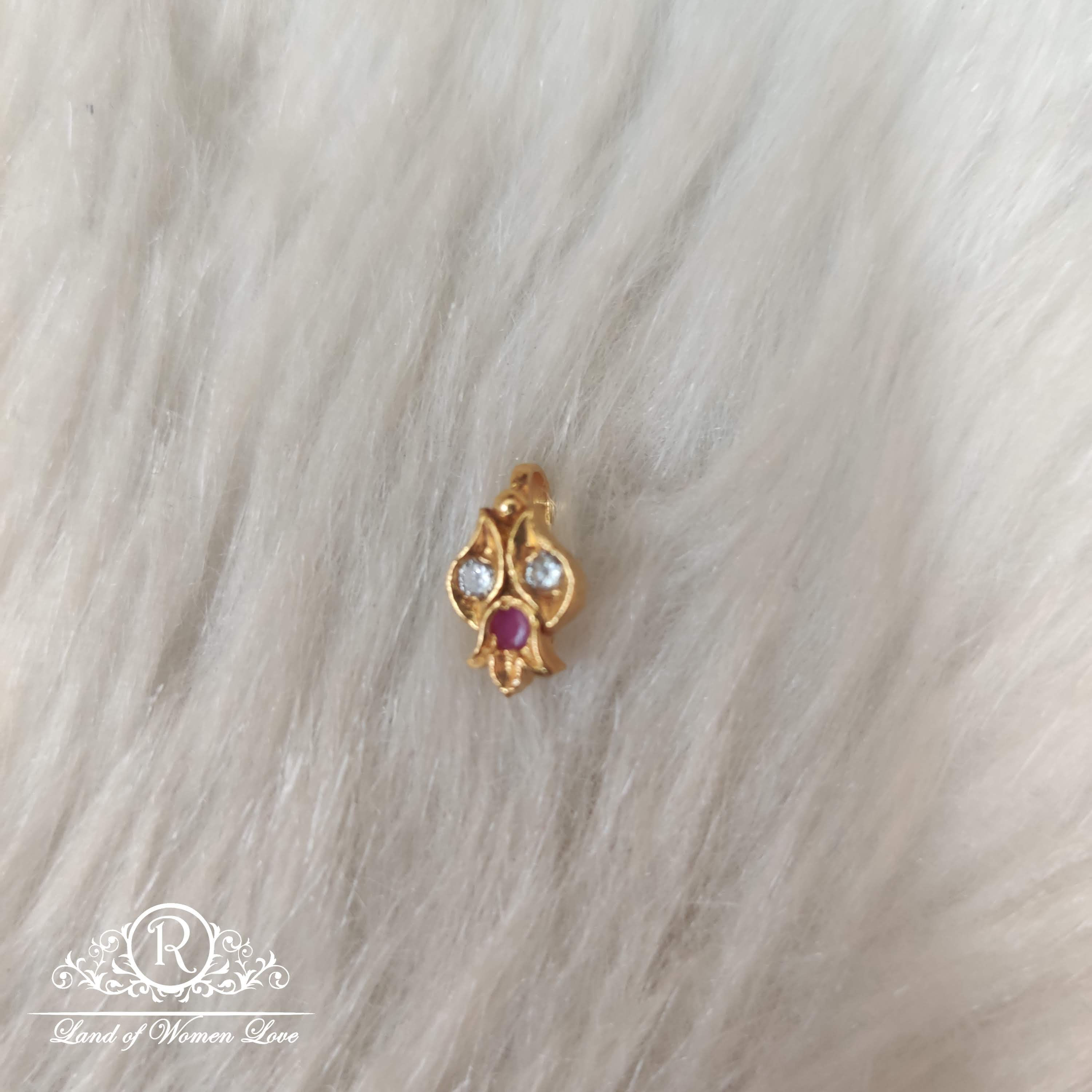 Silver Nose Pins-RA76