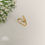 Thumbnail: 92.5 silver simple and Cute CZ stones Vanki Ring - RCDS401