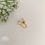Thumbnail: 92.5 silver simple and Cute CZ stones Vanki Ring - RCDS406
