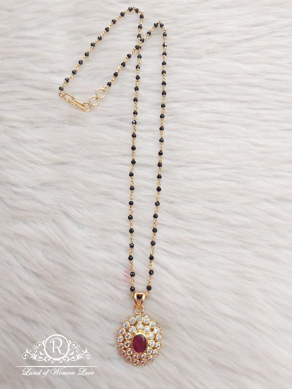 Thumbnail: Silver Black Beads Designs 