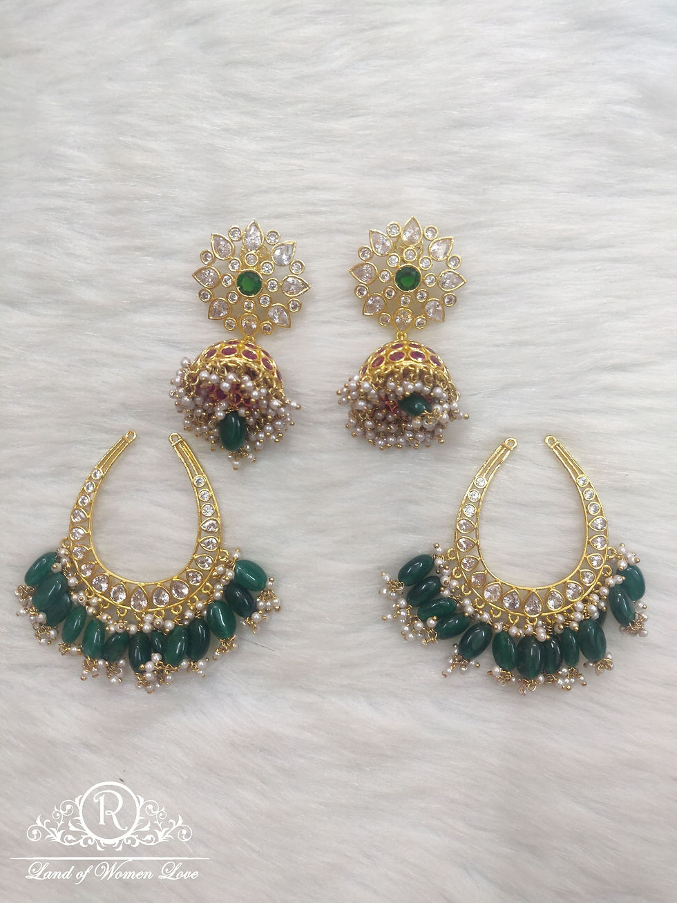 Thumbnail: Silver earrings-RCSE87