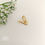 Thumbnail: 92.5 silver simple and Cute CZ stones Vanki Ring - RCDS401