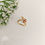 Thumbnail: 92.5 silver simple and Cute CZ stones Vanki Ring - RCDS399