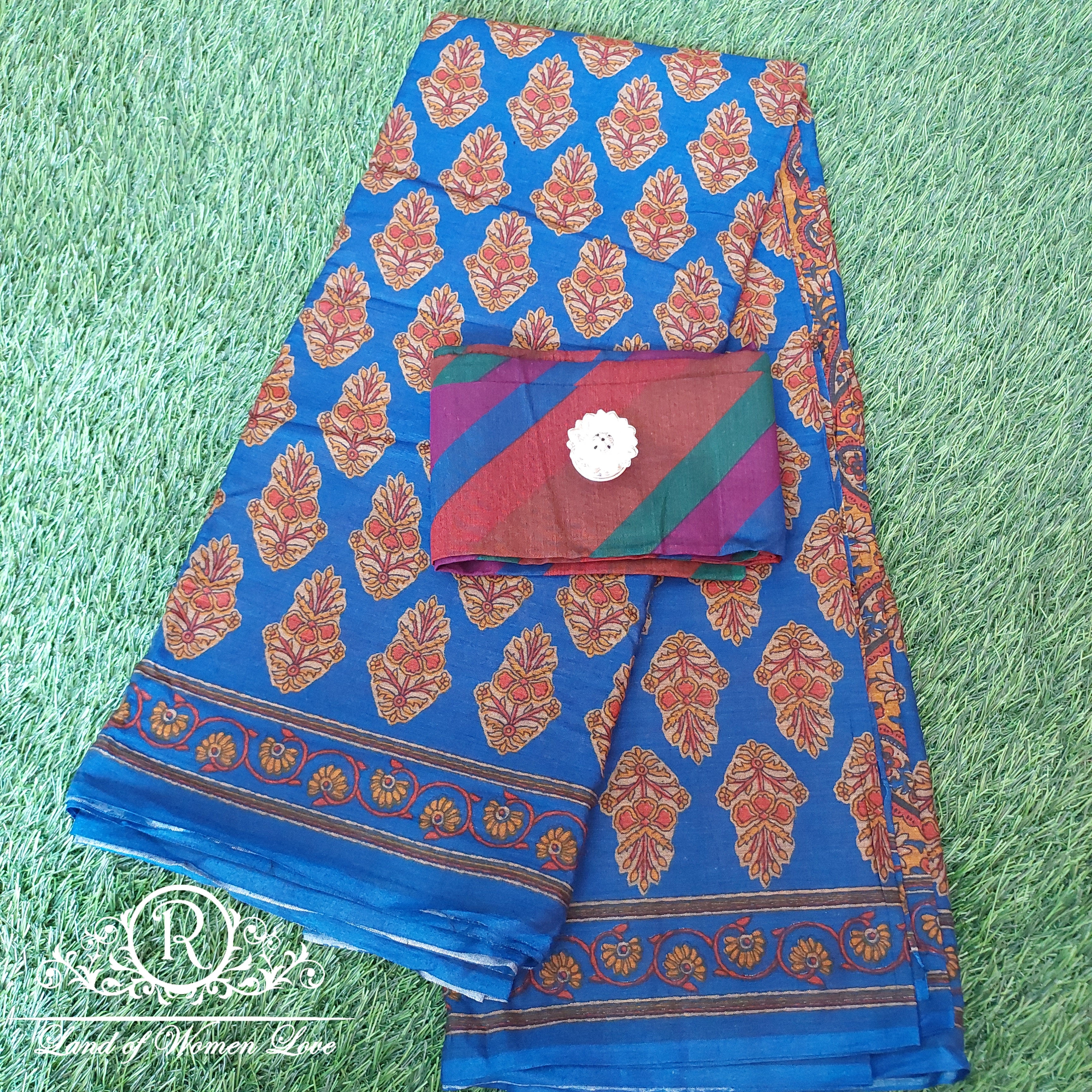 Sarees meena cotton-RE84