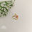 Thumbnail: 92.5 silver simple and Cute CZ stones Vanki Ring - RCDS408