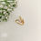 Thumbnail: 92.5 silver simple and Cute CZ stones Vanki Ring - RCDS398