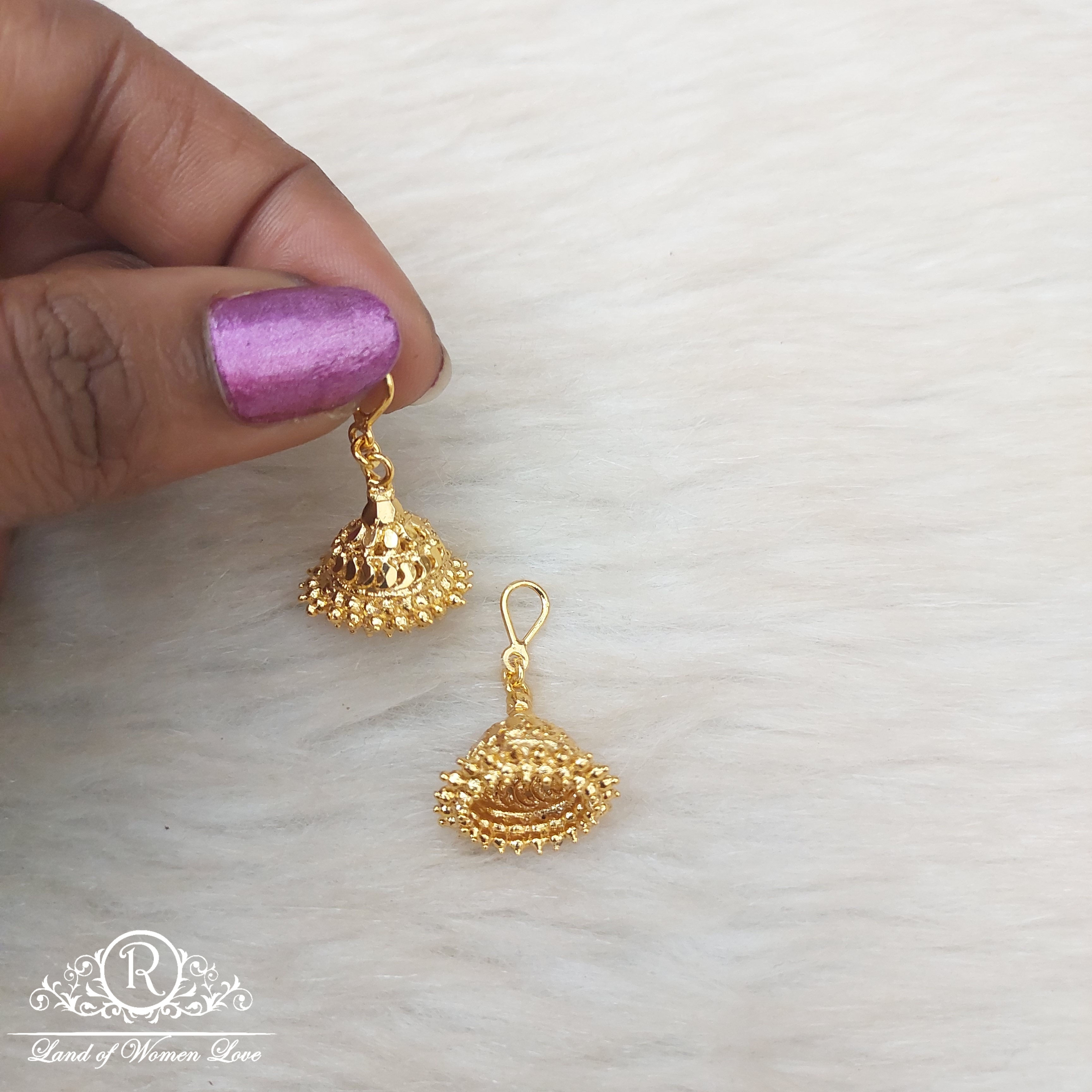 Silver earrings-RI65