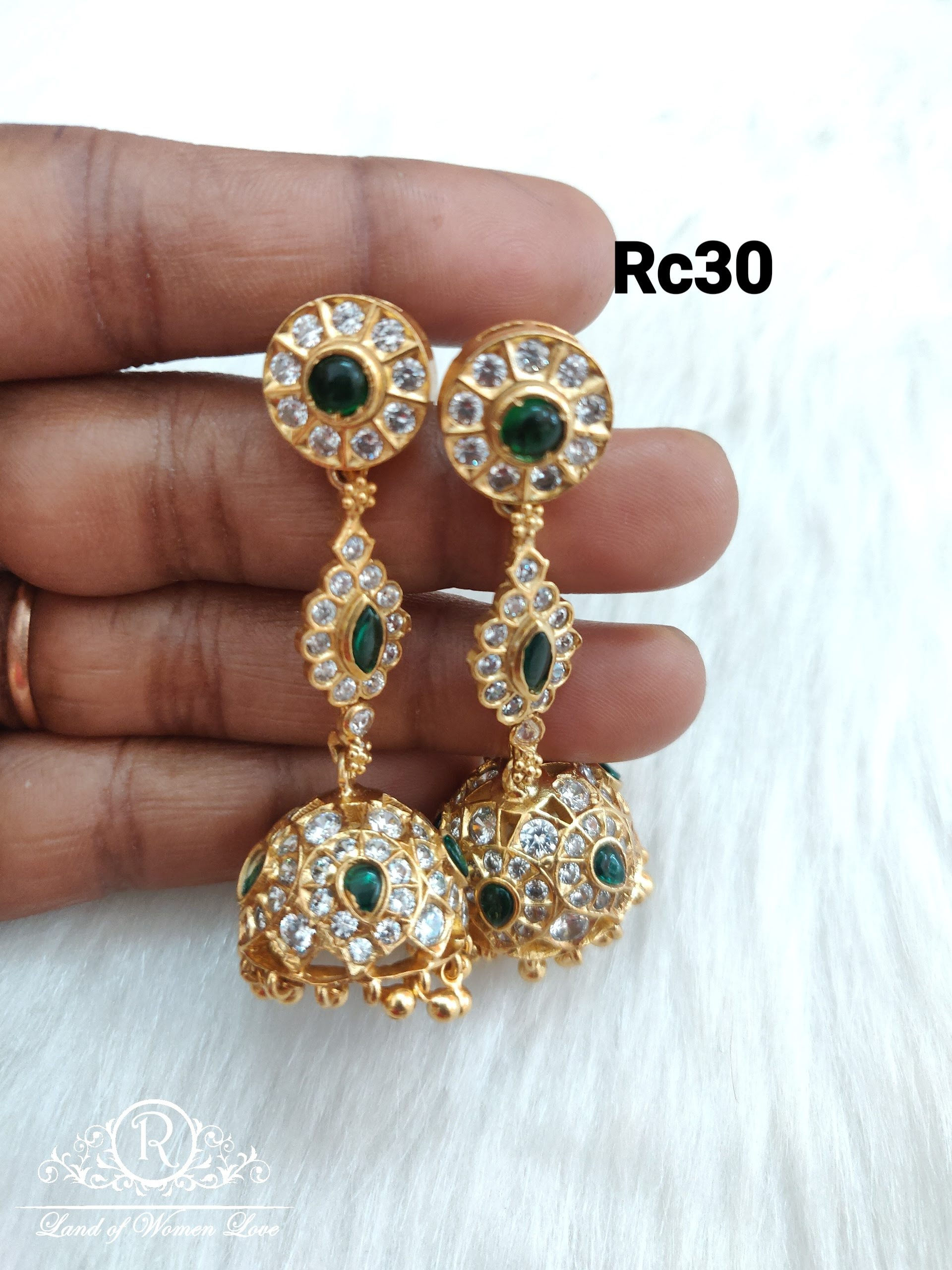Silver earrings-RCSE68