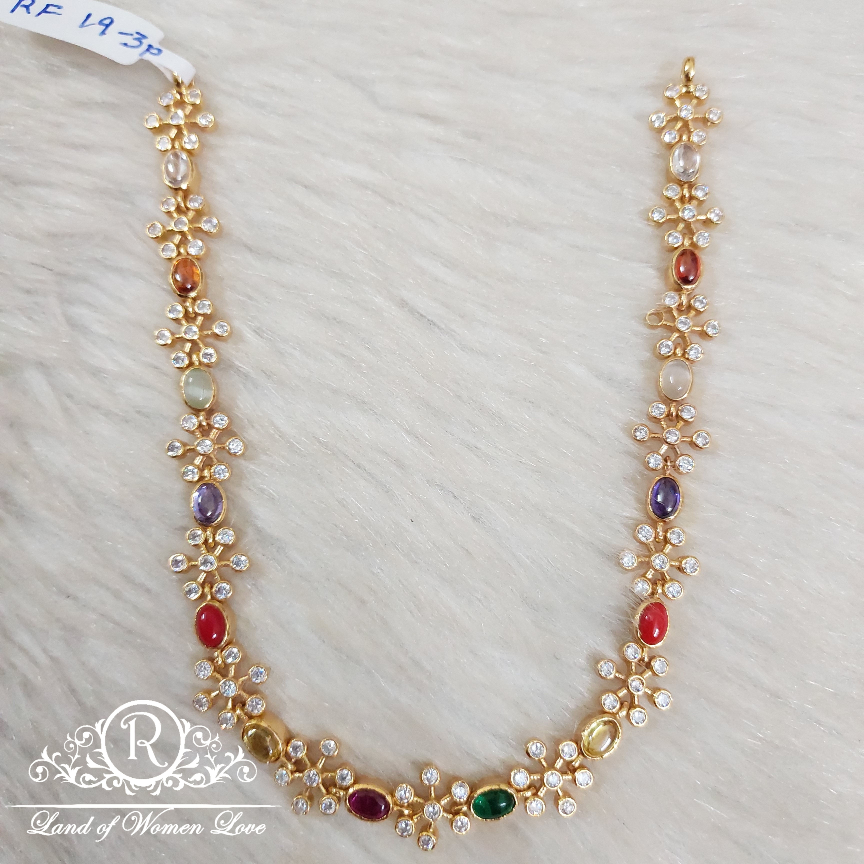 Silver necklace-RF19