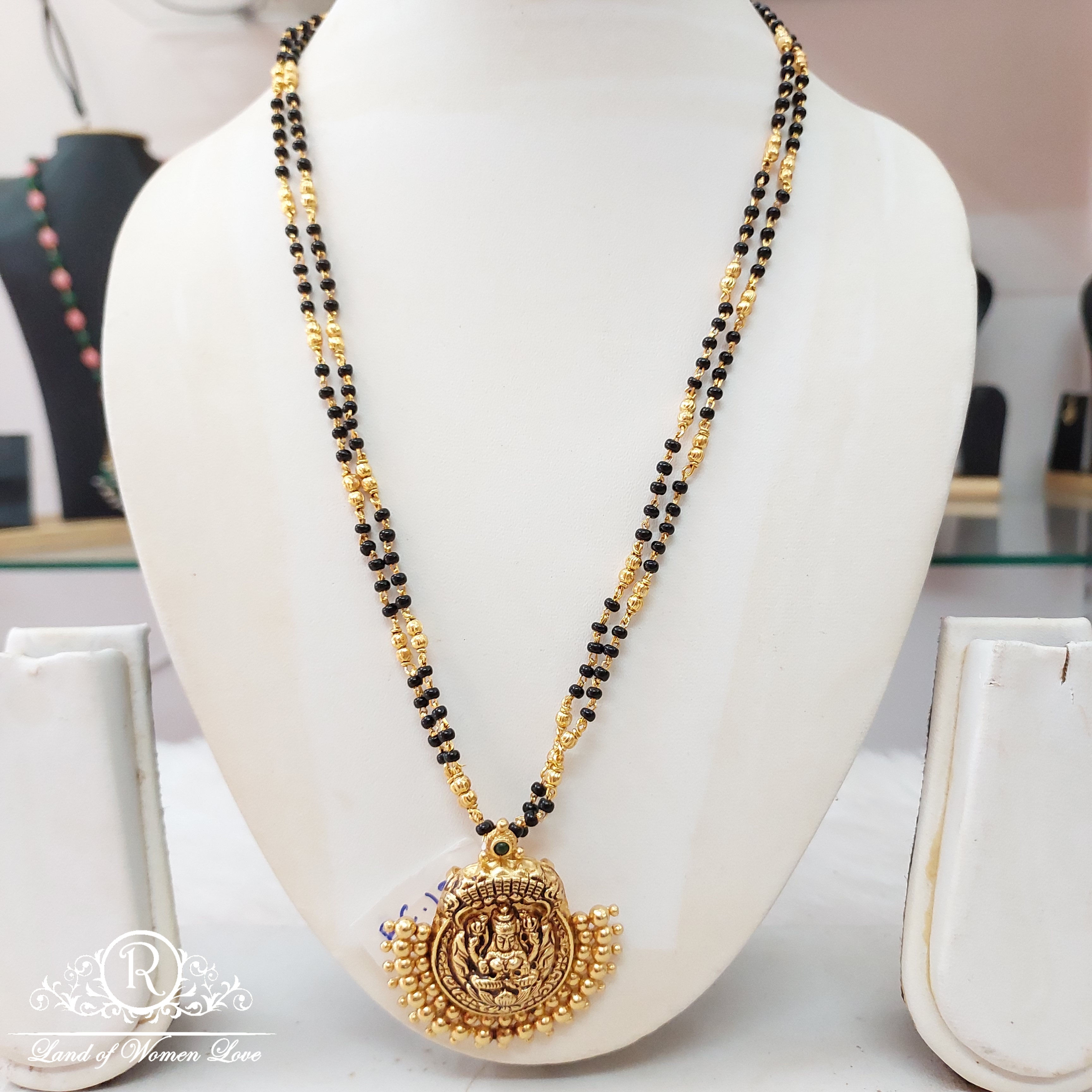 Silver black beads-RI48