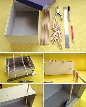 Mini Pebolim - material e como fazer