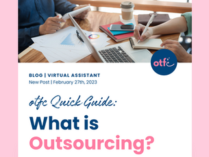 otfc quick guide: What is Outsourcing?