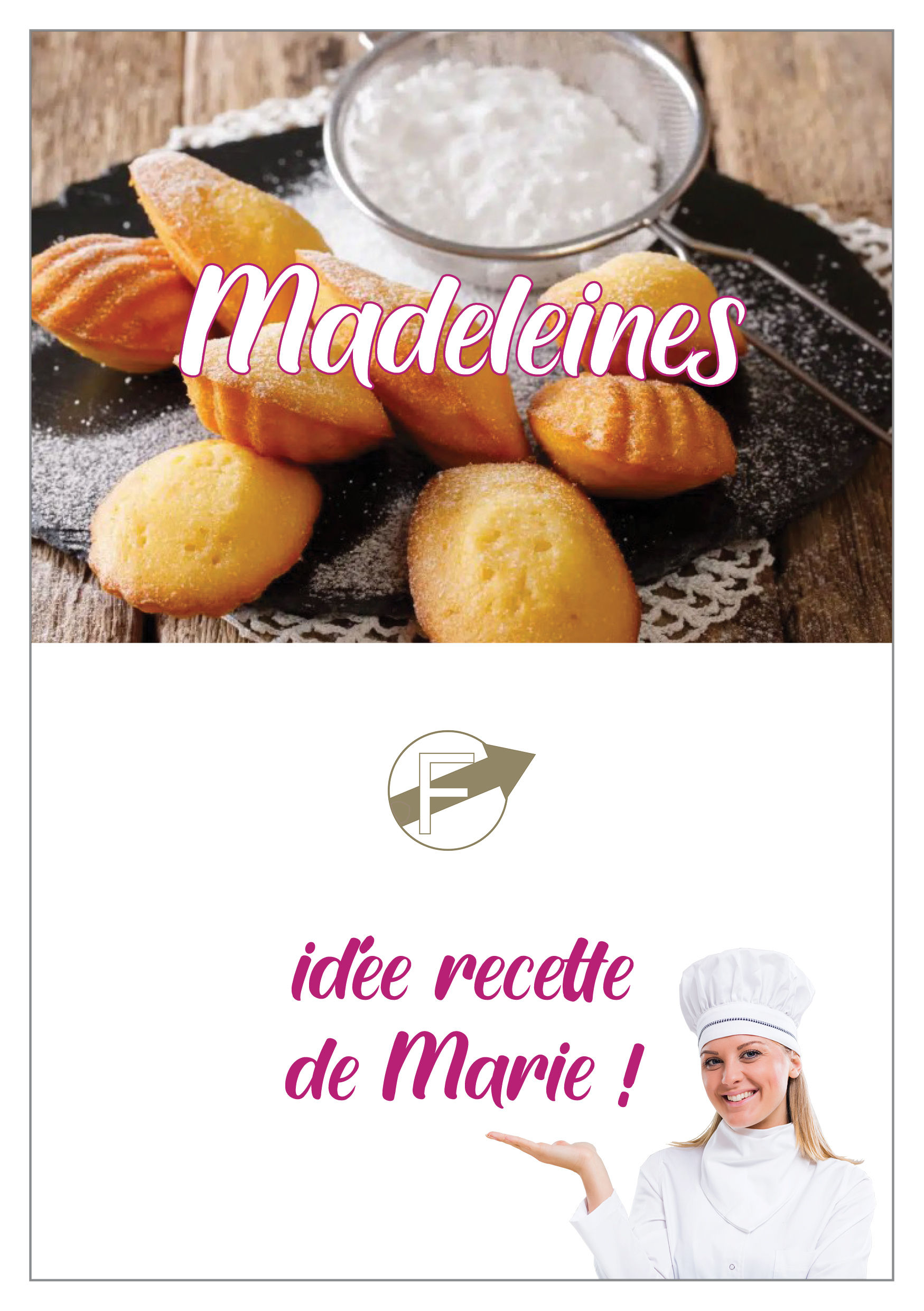 RECETTE MADELEINES