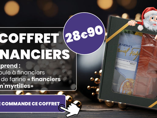 Coffret gourmand de Noël - Les Financiers !