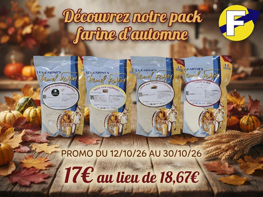 Pack Farine d'Automne en Promo !