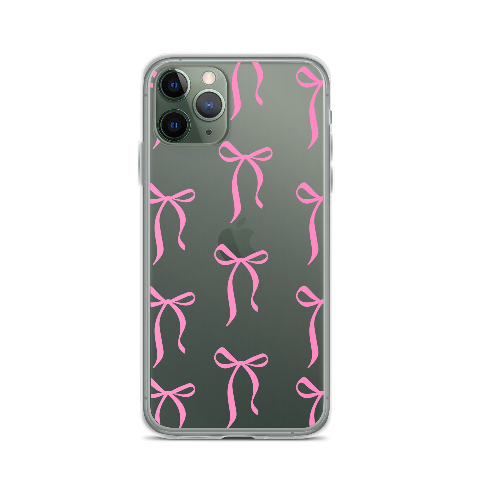 pink bows Clear Case for iPhone®