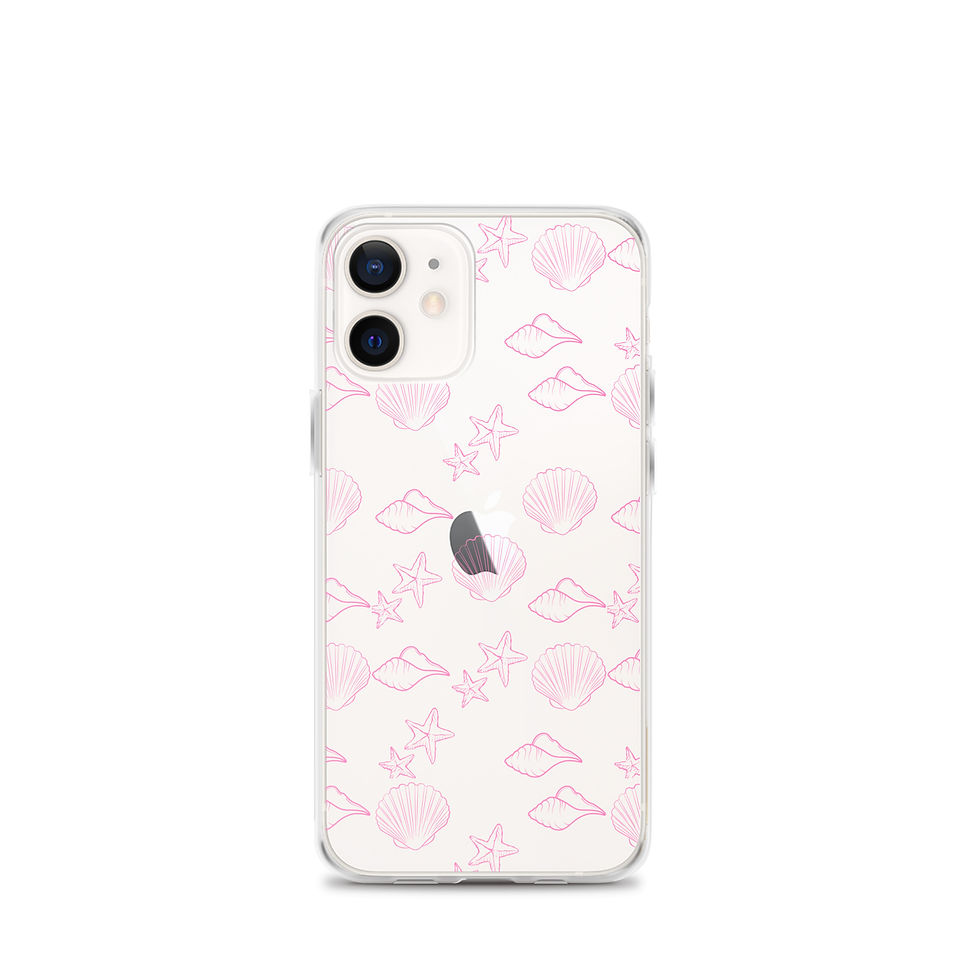 Thumbnail: Pink Seashells Clear Case for iPhone®