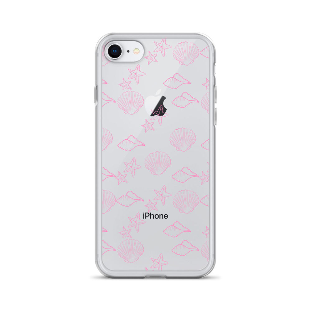 Pink Seashells Clear Case for iPhone®