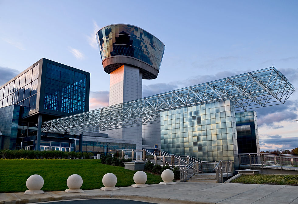 Entrance to the Steven F. Udvar-Hazy Center