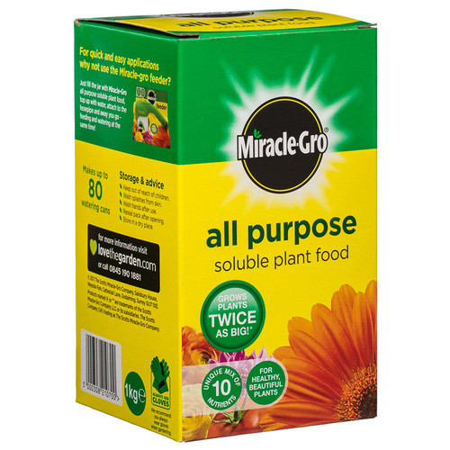 Miracle gro soluble plant food 1kg glenvalenurseries