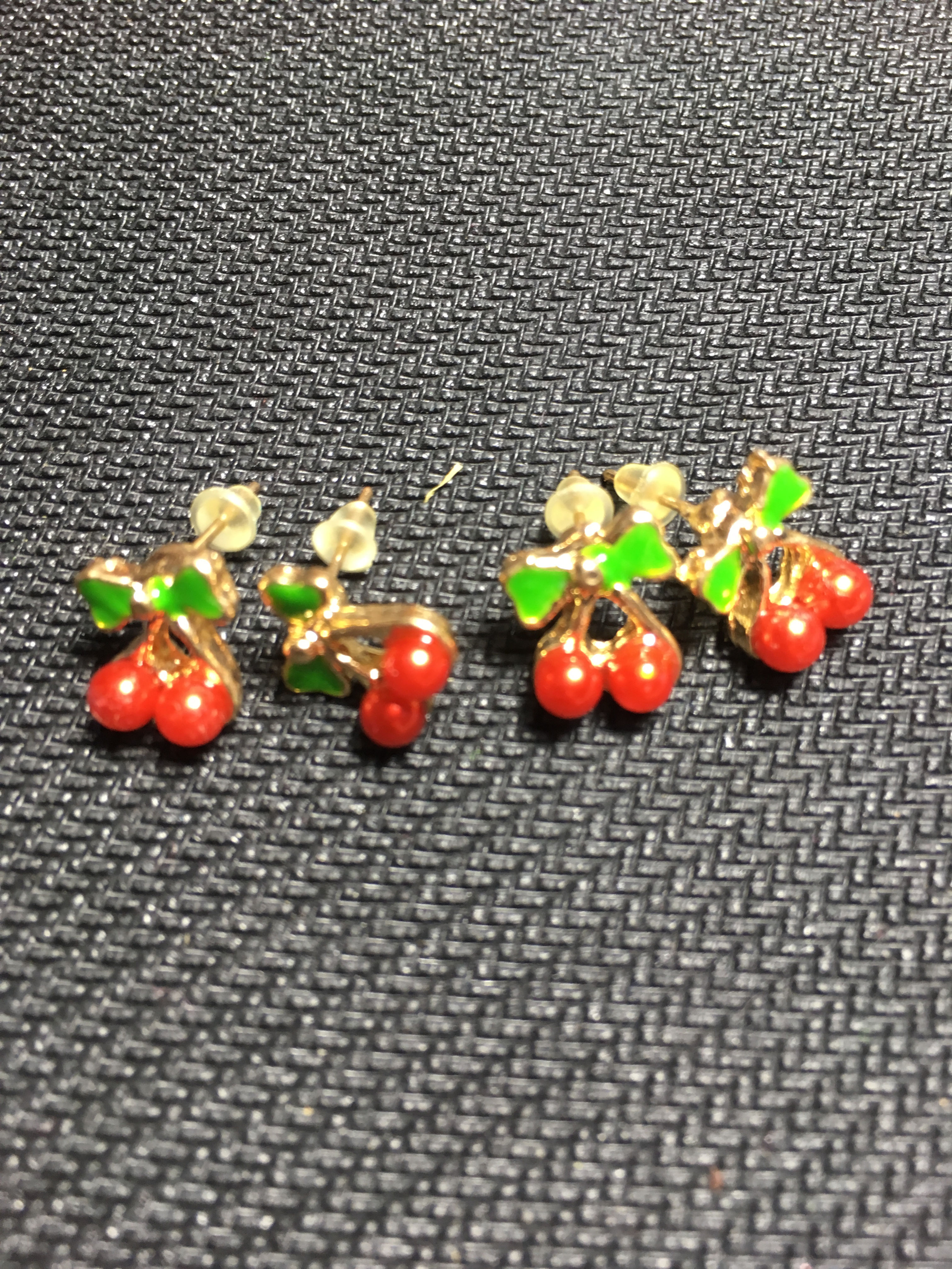 Cherry earrings
