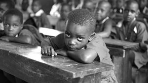 Pupils in a Classroom