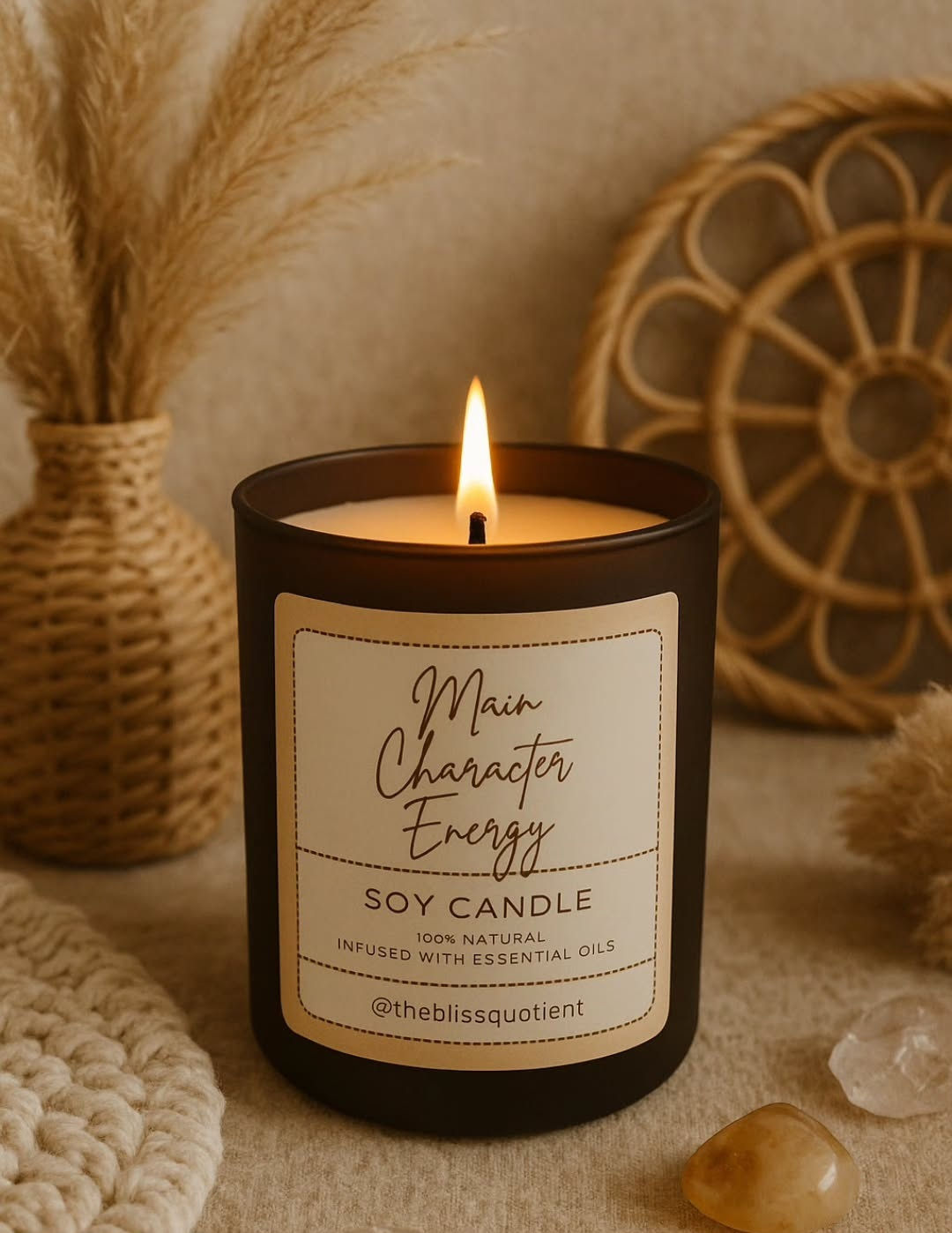 Main Character Energy Candle