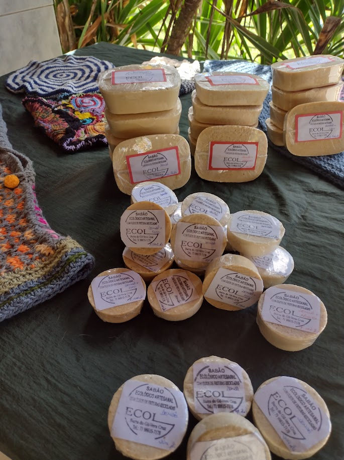 Sabão Artesanal da francesa que vive na ilha Sonia Girad