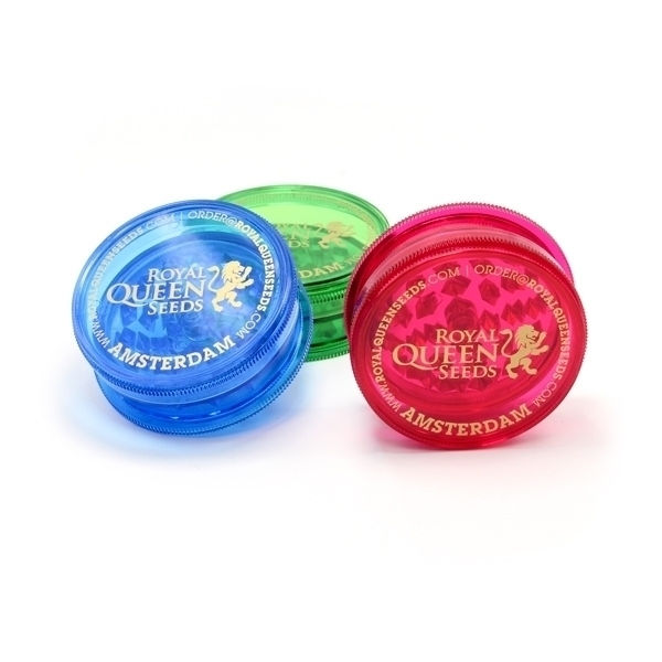 GRINDER IN ACRILICO ROYAL QUEEN SEEDS (2 PARTI)