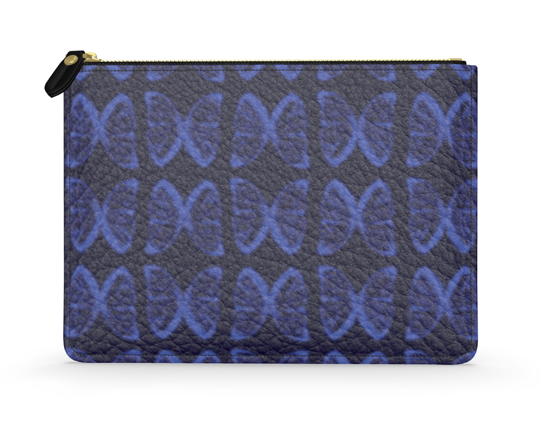 leather small clutch