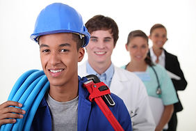 Picture of employees in different industries
