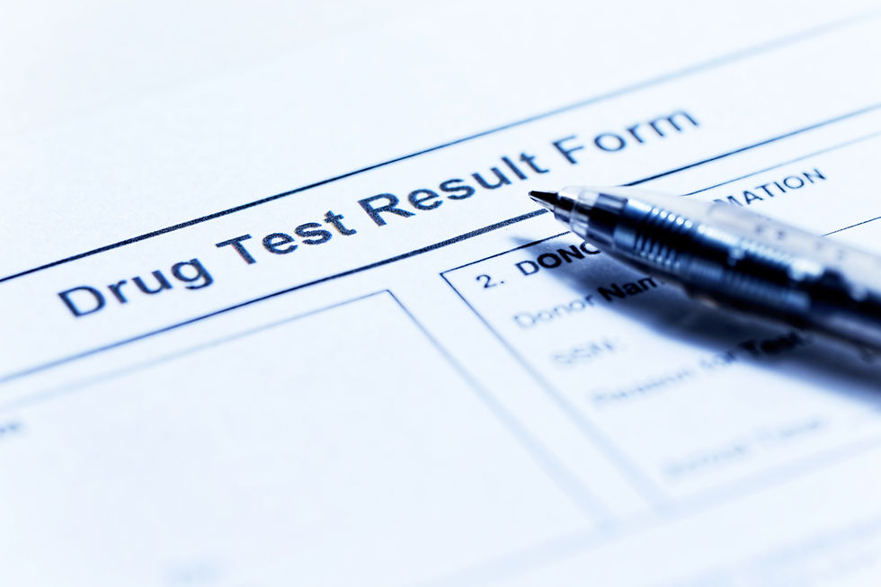 Workplace Drug and Alcohol Testing Form