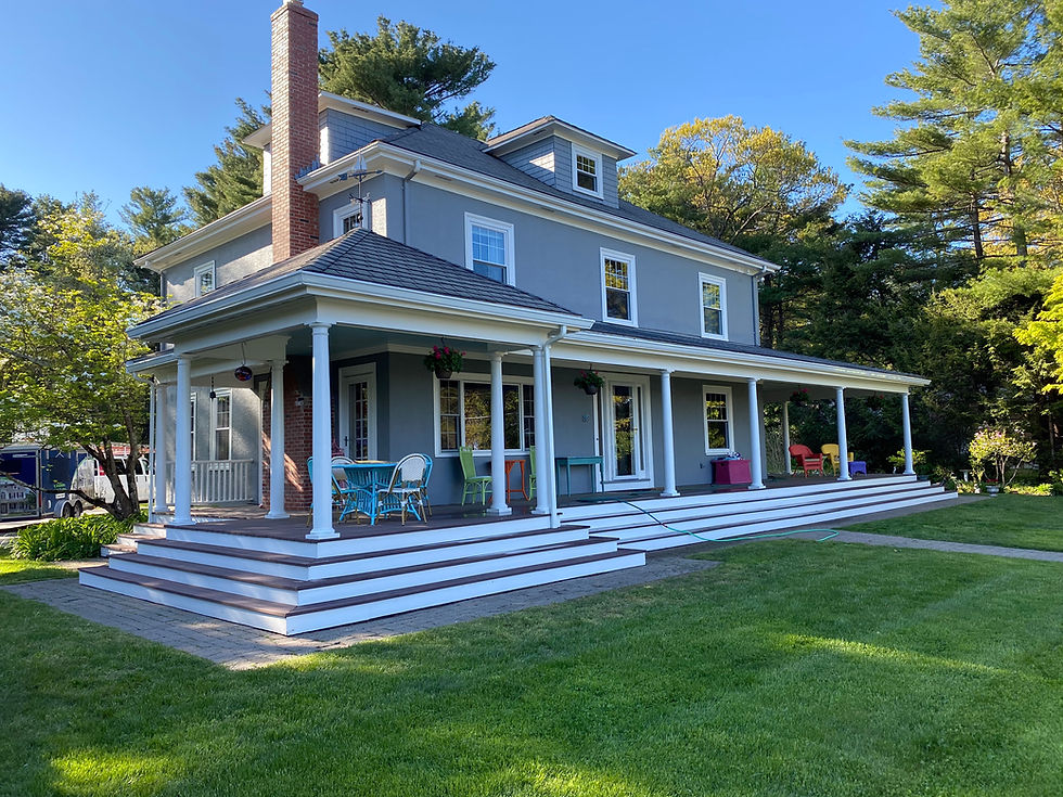 porch gutter in Sharon