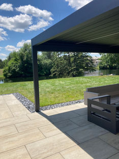 Freestanding Algarve Canvas with Retractable Roof