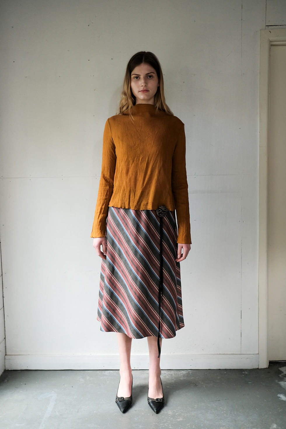 Thumbnail: PETRA SKIRT | VINTAGE STRIPE
