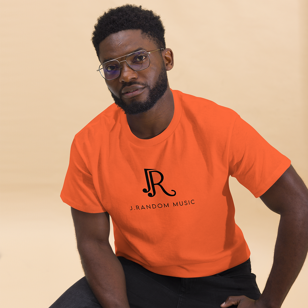 Thumbnail: J.Random Music T-shirt (black text)