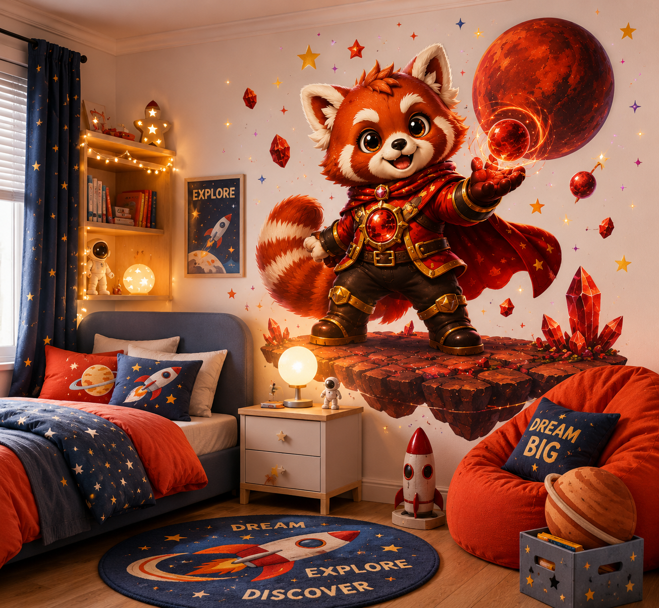 Nova Guardian of Mars Wall Decal