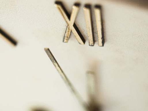 up close photo of a clock