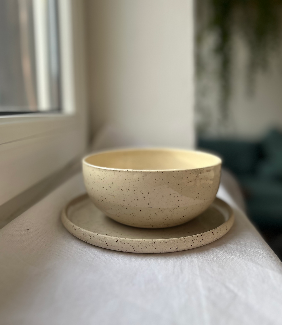 Miniatura: Simple 3 pieces breakfast set III.