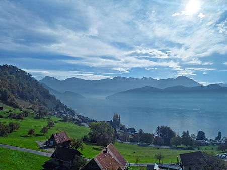 View from the Rigi Switzerland