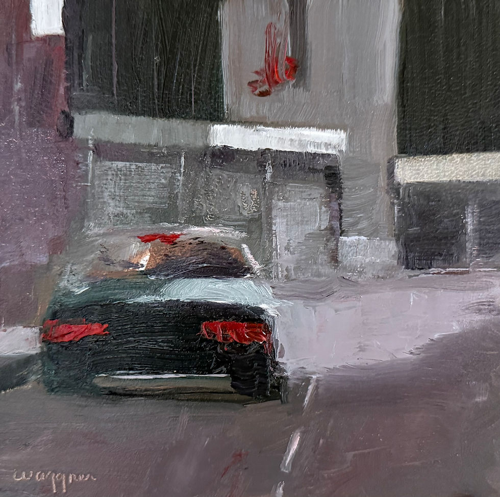 Driving towards the light