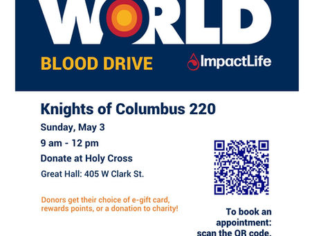 Knights of Columbus Blood Drive
