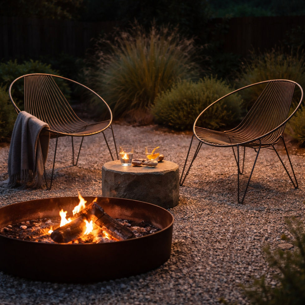 Thumbnail: Pappas garden lounger chair in antique zinc solid iron outdoor seating