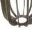 Thumbnail: Aeron accent table iron base detail in antique brass finish
