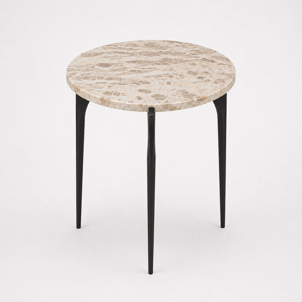 Griffon Capri Beige Marble Table