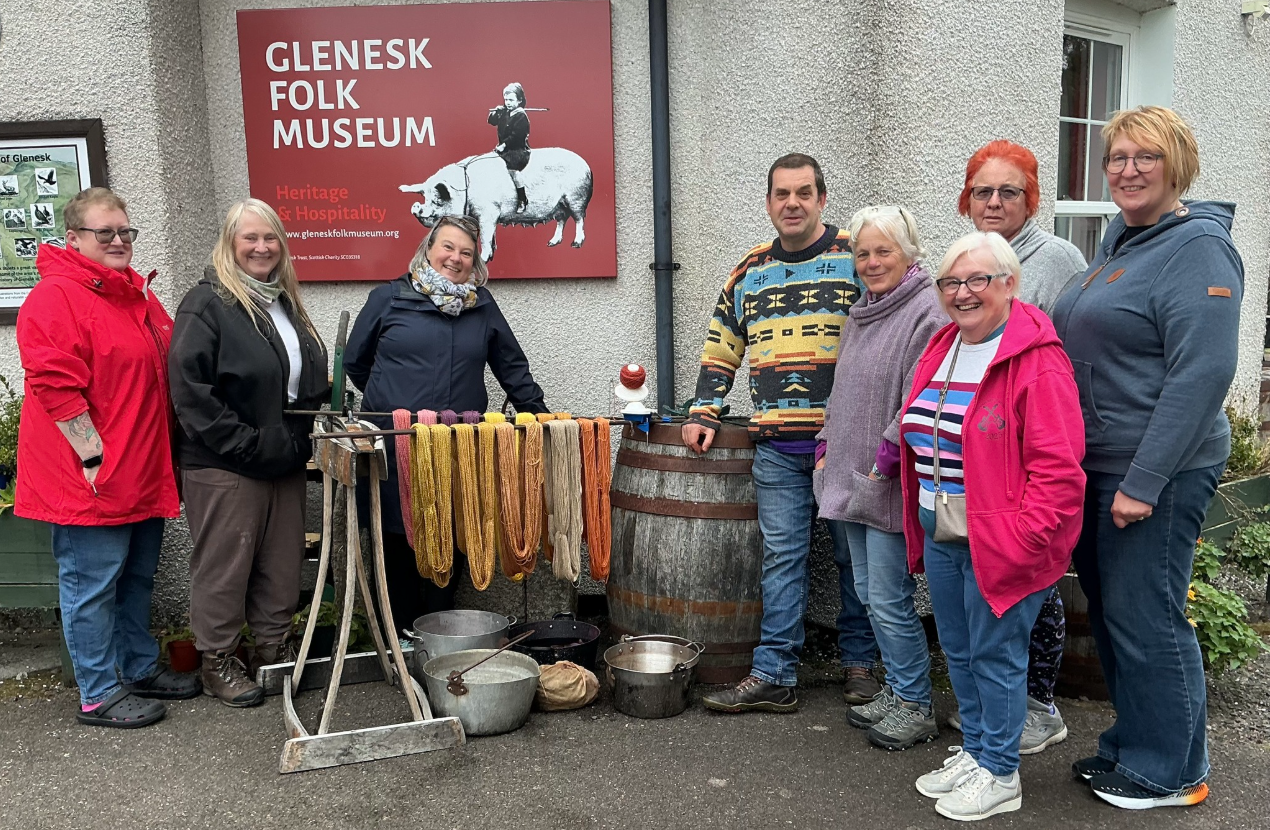 Crafternoon Tea - Natural Dyeing for Beginners Workshop - Sat 25th April