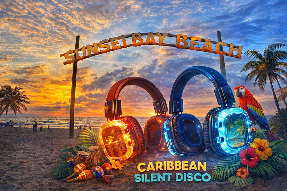 Caribbean Silent Disco Beach Party